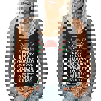 This Is My Christmas Pajama Xmas Pjs Women Tank Top | Mazezy