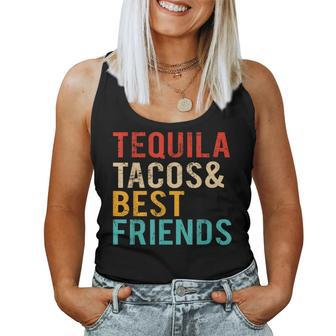 Cinco De Mayo Tequila Tacos Best Friends Drinking Women Tank Top