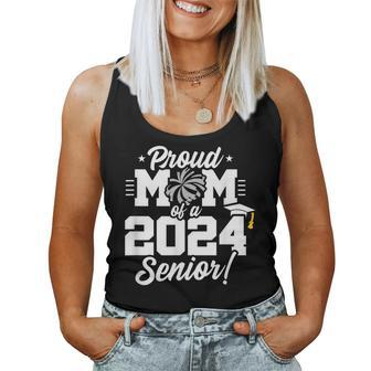 Class Of 2024 Senior Year Cheer Mom Senior 2024 Women Tank Top - Thegiftio UK