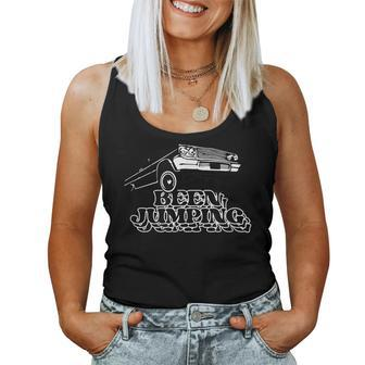 Classic Car Oldie Been Jumping Cool Graphic Women Tank Top | Mazezy