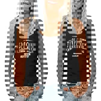 Clearlake Riviera California Ca Vintage Athletic Sports Desi Women Tank Top | Mazezy