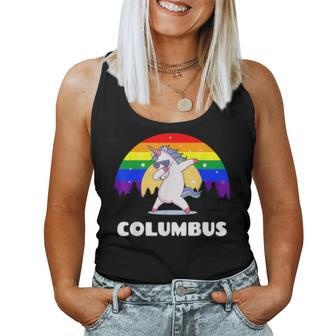 Columbus Georgia - Lgbtq Gay Pride Rainbow Women Tank Top | Mazezy AU