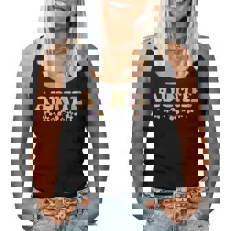 Cool Aunt Vintage Floral Design To Auntie From Niece Women Tank Top Basic Casual Daily Weekend Graphic - Thegiftio