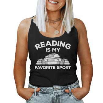 Cool Reading For Men Women Book Lover Literary Nerd Bookworm Reading s Women Tank Top | Mazezy