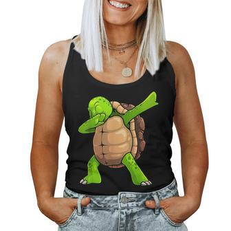 Cool Turtle Design For Men Women Sea Turtle Tortoise Lovers Women Tank Top Weekend Graphic - Seseable