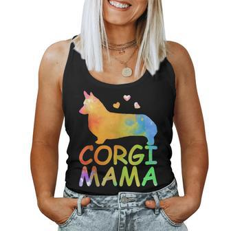 Corgi Dog Lover Corgi Mama Women Tank Top | Mazezy