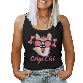 Corgi Girl T Corgi Mom Corgi Mama Dog Lover Owner Women Tank Top | Mazezy
