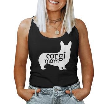Corgi Mom Cute Corgi Mama Dog Lover Women Tank Top | Mazezy
