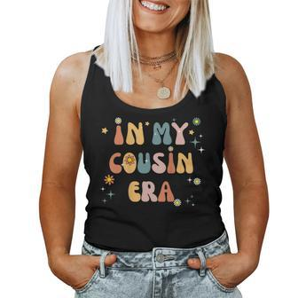 In My Cousin Era Groovy For Cousins On Back Women Tank Top - Monsterry DE