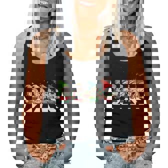 Crosswalk Chrismtas Friend Gnomes Gnomies Men Women Tank Top | Mazezy