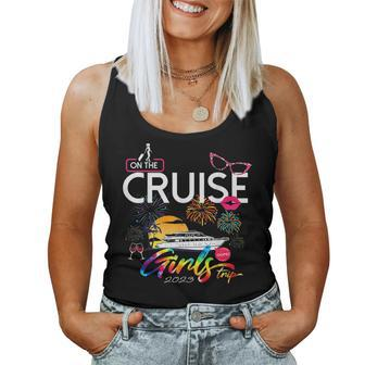 Cruise Girls Trip 2023 Women Cruising Boat Trip Lovers Girls Trip s Women Tank Top | Mazezy