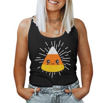 Cute Halloween Candy Corn Pumpkin Costume Toddler Boys Girls Women Tank Top - Thegiftio UK