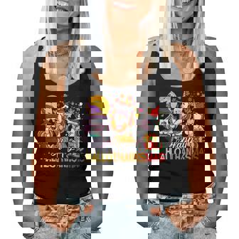 Cute Halloween Christmas Fall Girls Women Kids Unicorn Halloween Women Tank Top | Mazezy