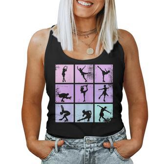Cute Ice Skating Skater Figure For Girl Girls Women Tank Top | Mazezy CA
