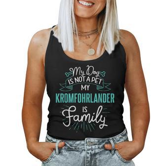 Cute Kromfohrlander Family Dog For Men Women Tank Top | Mazezy