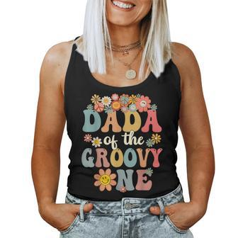 Dada Of Groovy One Matching Family First Birthday Party Women Tank Top - Seseable