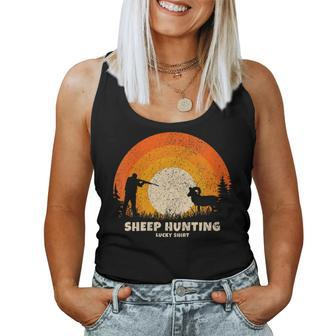 Dall Sheep Hunter Lucky Charm Bighorn Sheep Hunting Women Tank Top | Mazezy