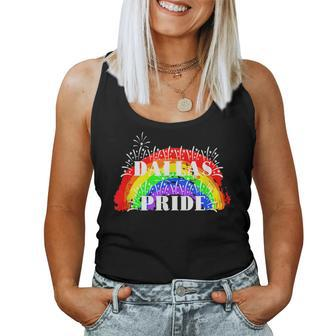 Dallas Gay Pride Rainbow For Gay Pride Women Tank Top | Mazezy