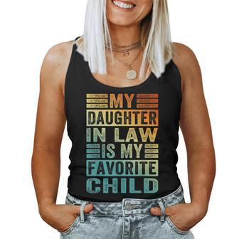 My Daughter-In-Law Is My Favorite Child Mother In Law Day Women Tank Top | Mazezy