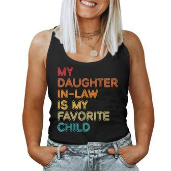 My Daughter In Law Is My Favorite Child Mother-In-Law Day Women Tank Top | Mazezy