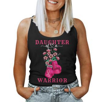 Daughter Of A Warrior Breast Cancer Awareness Support Squad Women Tank Top - Seseable