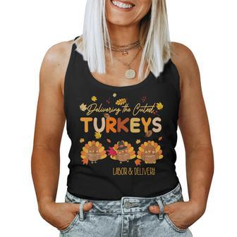 Delivering Cutest The Tukeys Labor & Delivery Nurse Women Tank Top - Seseable