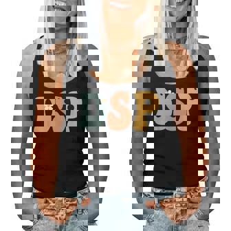 Dsp Direct Support Staff Week Groovy Appreciation Day Women Tank Top - Monsterry