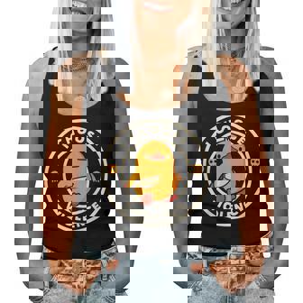 Duck I Choose Violence Women Tank Top - Thegiftio