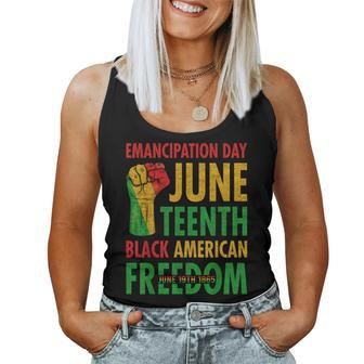 Emancipation Day Junenth Black American Freedom Men Women Women Tank Top | Mazezy