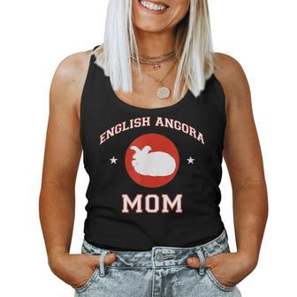 English Angora Rabbit Mom Women Tank Top | Mazezy