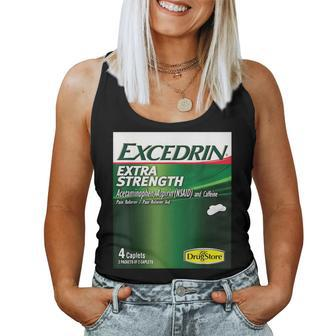 Excedrin Extra Strength Nurse Pharmacy Halloween Costume Women Tank Top - Monsterry AU