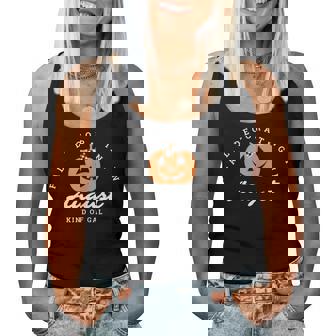 Fall Farmhouse Decorate In August For Halloween Pumpkin Halloween Pumpkin Women Tank Top | Mazezy