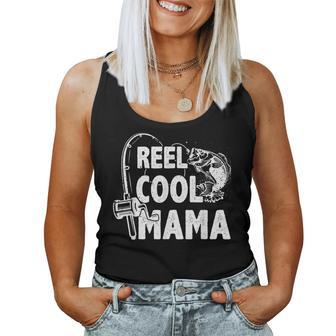 Family Lover Reel Cool Mama Fishing Fisher Fisherman For Women Women Tank Top | Mazezy