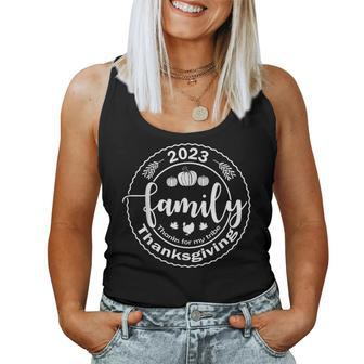 Family Thanksgiving 2023 Matching Family Cute Fall Women Tank Top - Monsterry CA