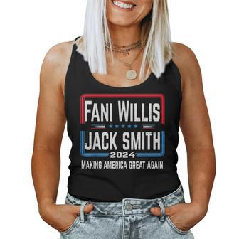 Fani Willis Jack Smith For President 2024 Retro Women Tank Top - Monsterry
