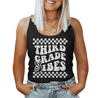 First Day Of Third Grade Vibes Girls Back To School Boys Women Tank Top | Mazezy