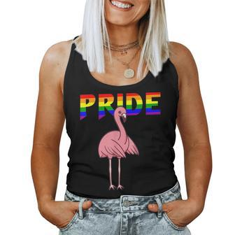 Flossing Flamingo Lesbian Bisexual Gay Lgbt Pride Women Tank Top | Mazezy