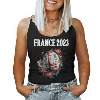 France Rugby 2023 World Cup Rugby Child Women Tank Top - Seseable