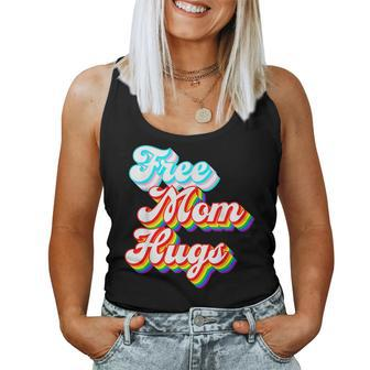 Free Mom Hugs - Lgbtq Trans Rainbow Pride Women Tank Top Basic Casual Daily Weekend Graphic - Seseable
