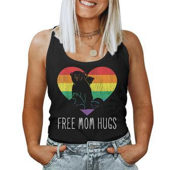 Free Mom Hugs Mama Bear Proud Mother Parent Pride Lgbt Mom Women Tank Top | Mazezy