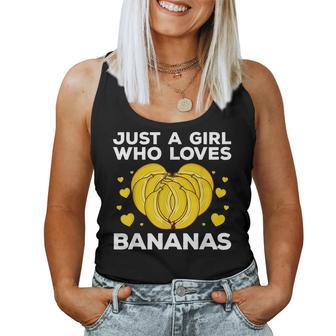 Funny Banana Design Women Girls Kids Banana Fruit Lovers Women Tank Top Basic Casual Daily Weekend Graphic - Thegiftio UK