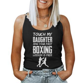 Boxing Jealous Dad Or Mom Women Tank Top | Mazezy CA