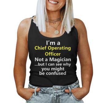 Chief Operating Officer Coo Job Career Business Women Tank Top | Mazezy