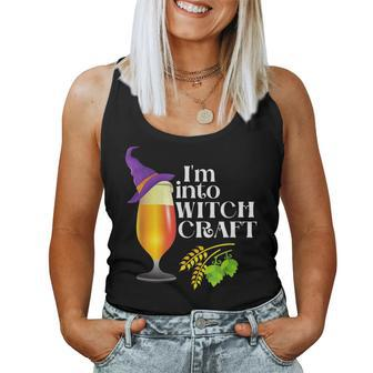 Craft Beer Drinker Brewery Beer Lover Halloween Halloween Women Tank Top | Mazezy