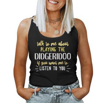 Didgeridoo For Playing Music For And Women Women Tank Top | Mazezy