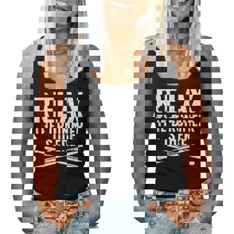 Funny Drummer Design For Men Women Drum Player Music Lover Women Tank Top Basic Casual Daily Weekend Graphic - Seseable
