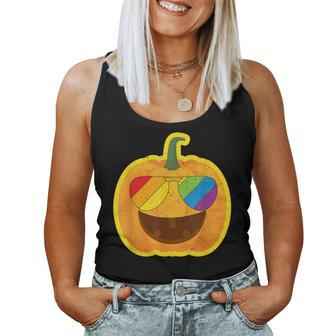 Fall Pumpkin Happy Halloween Pumpkin Happy Halloween Women Tank Top | Mazezy