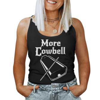 Funny Farmer Cow Gift More Cowbell Farm Lady Men Women Kid Women Tank Top Basic Casual Daily Weekend Graphic - Thegiftio UK