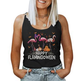 Halloween Flamingo Costume Flamingoween Kid Women Tank Top - Monsterry