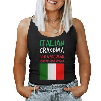 Italian Italian Grandma Grandmother Women Tank Top | Mazezy